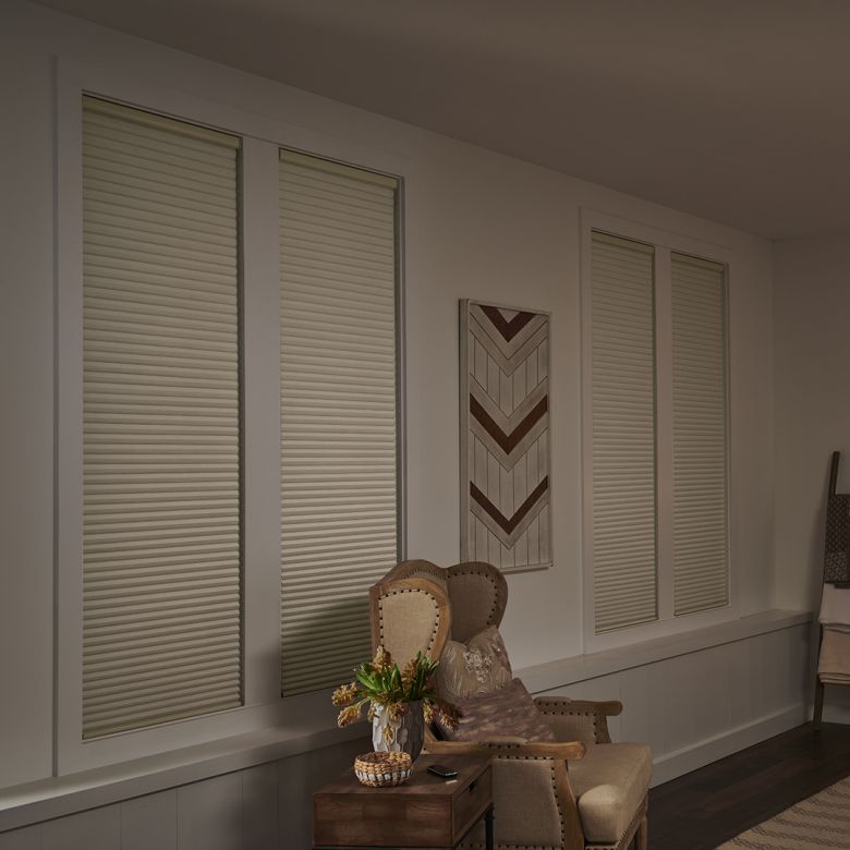 Blackout Cellular Shades in a Bedroom